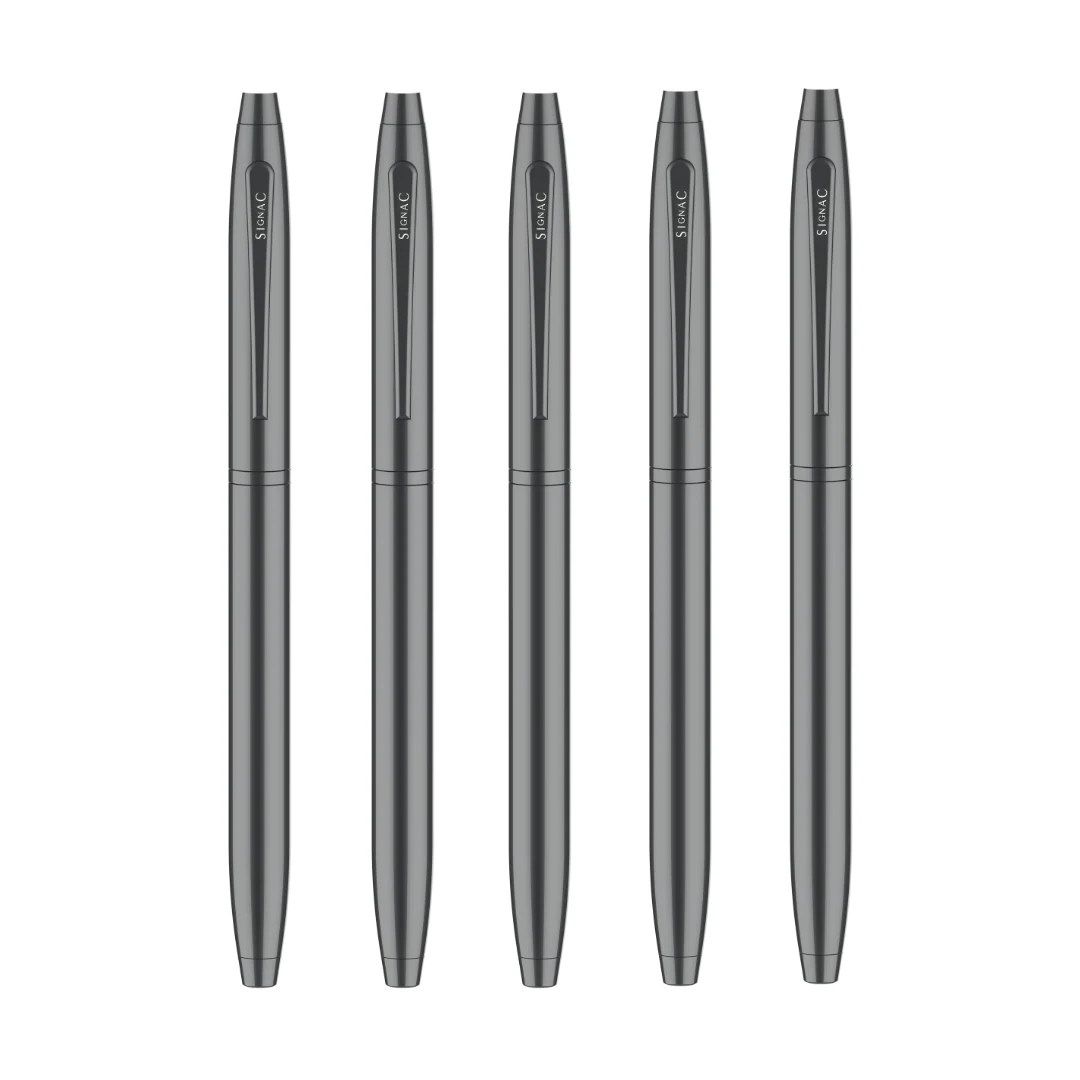 Charcoal Roast Coffee Fragrance Kiger Metal Roller Pen with Extra Coffee Refill - Image 12