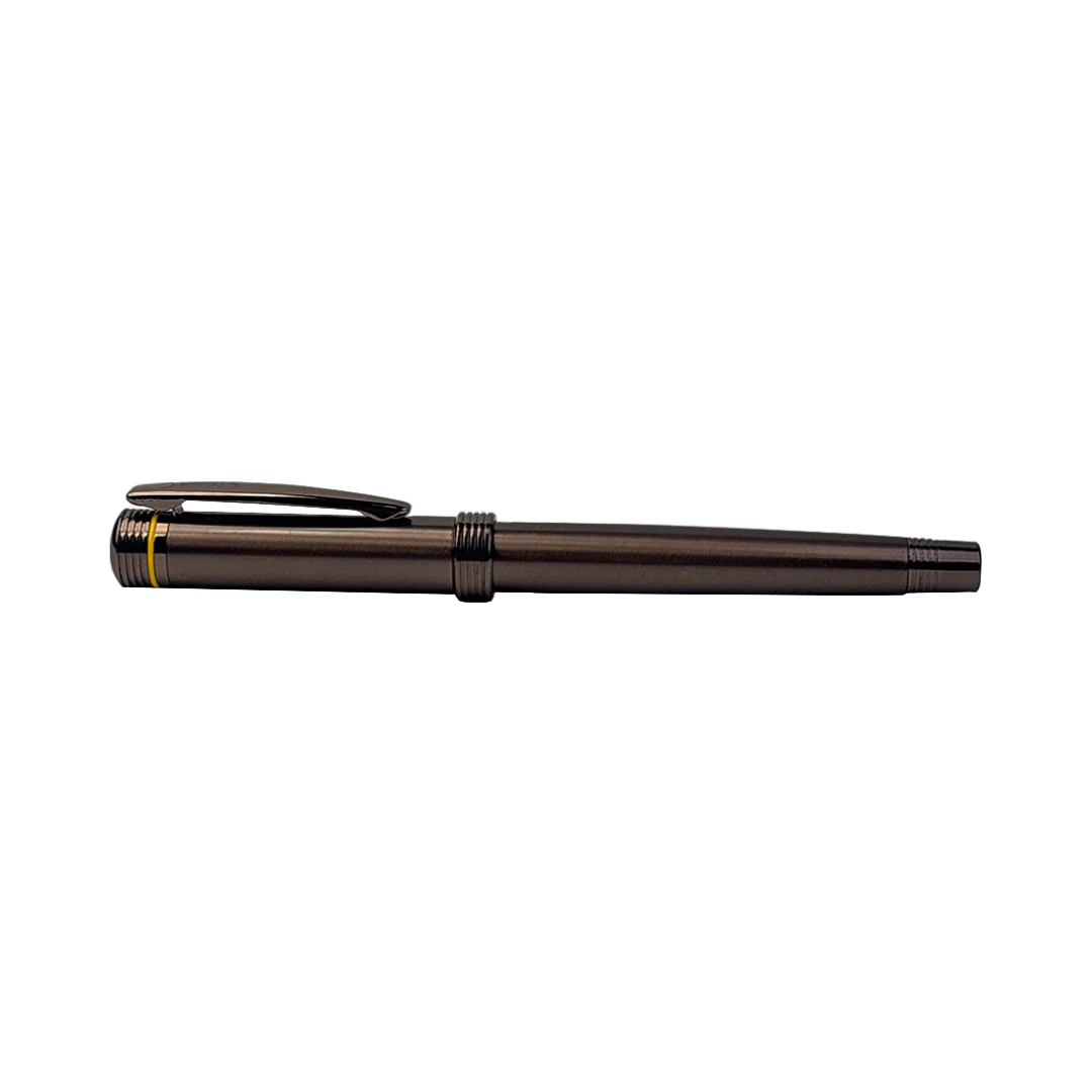 Deluxe Dello Coffee Ink Roller Pen with full Brass Body - Image 11