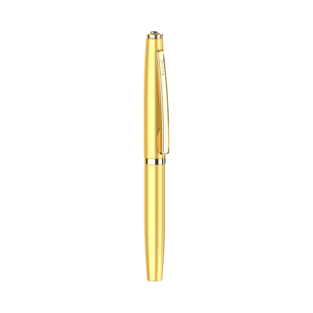 Elysian Preciosa Metal Roller Pen - Golden Pearl Finish - Image 14