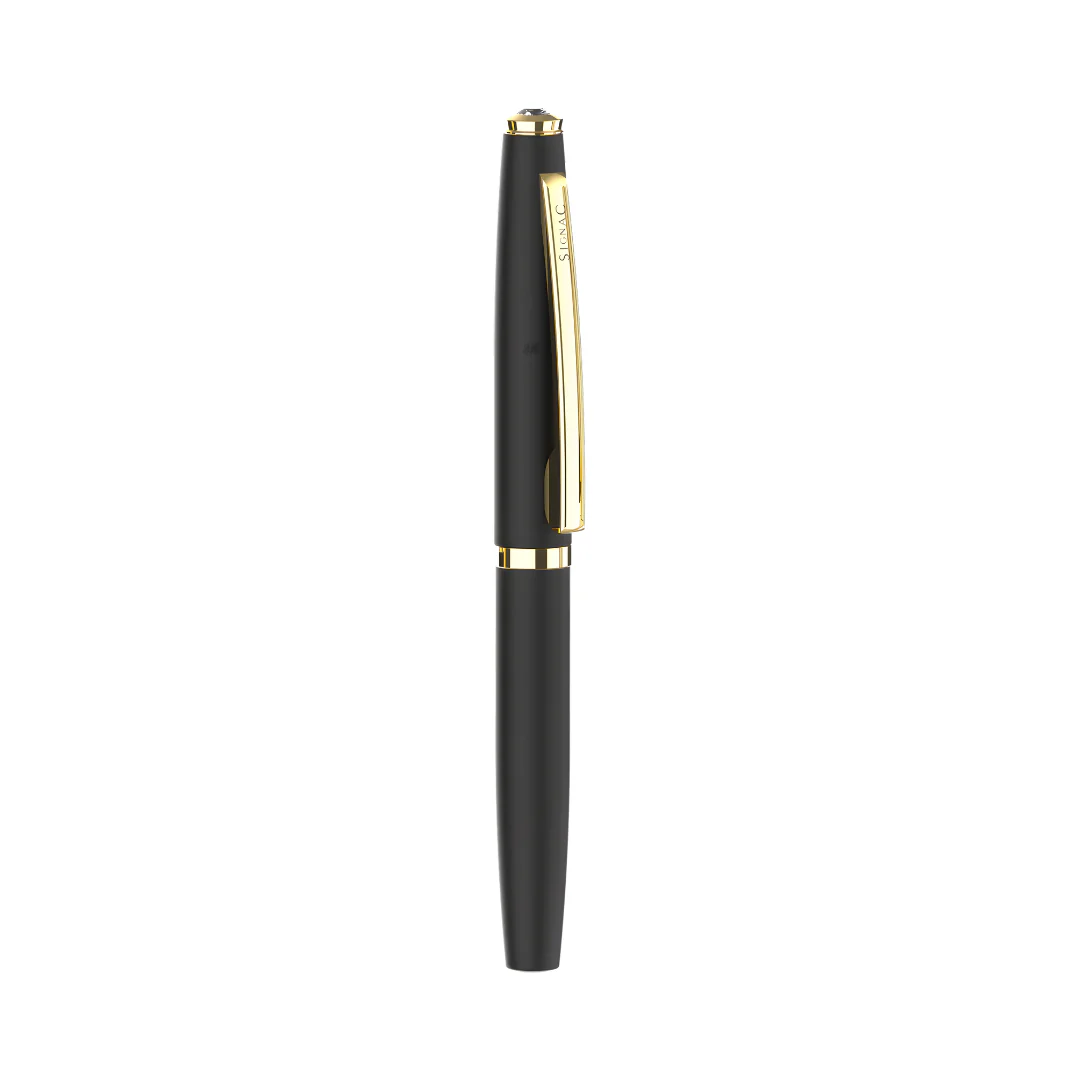 Elysian Preciosa Metal Roller Pen - Black Matte Finish - Image 7