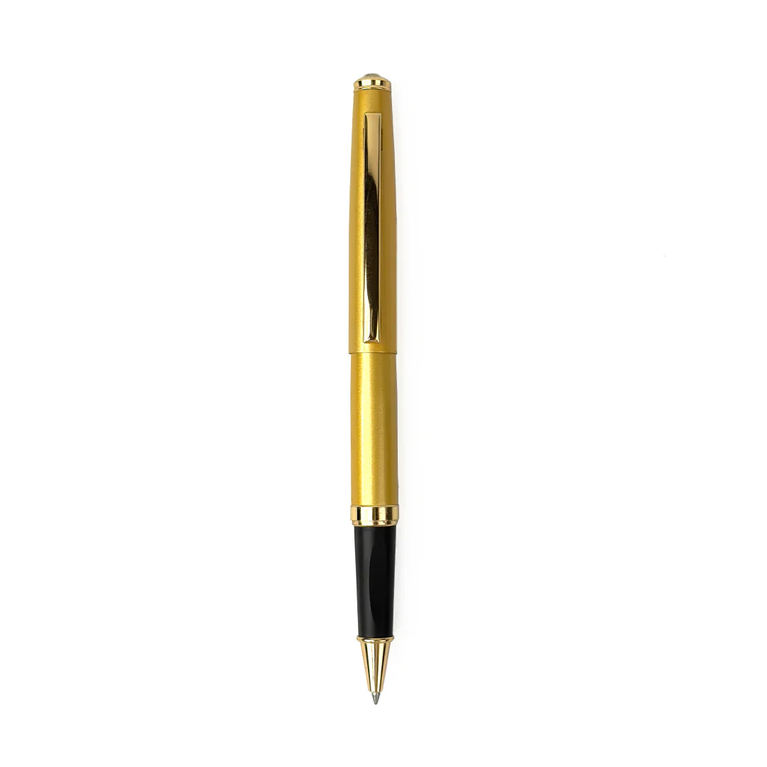 Elysian Preciosa Metal Roller Pen - Golden Pearl Finish - Image 11