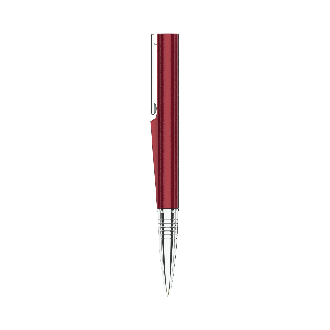 Evoque Signature Metal Ball Pen - Crafted with Swiss Excellence - Red - Image 6
