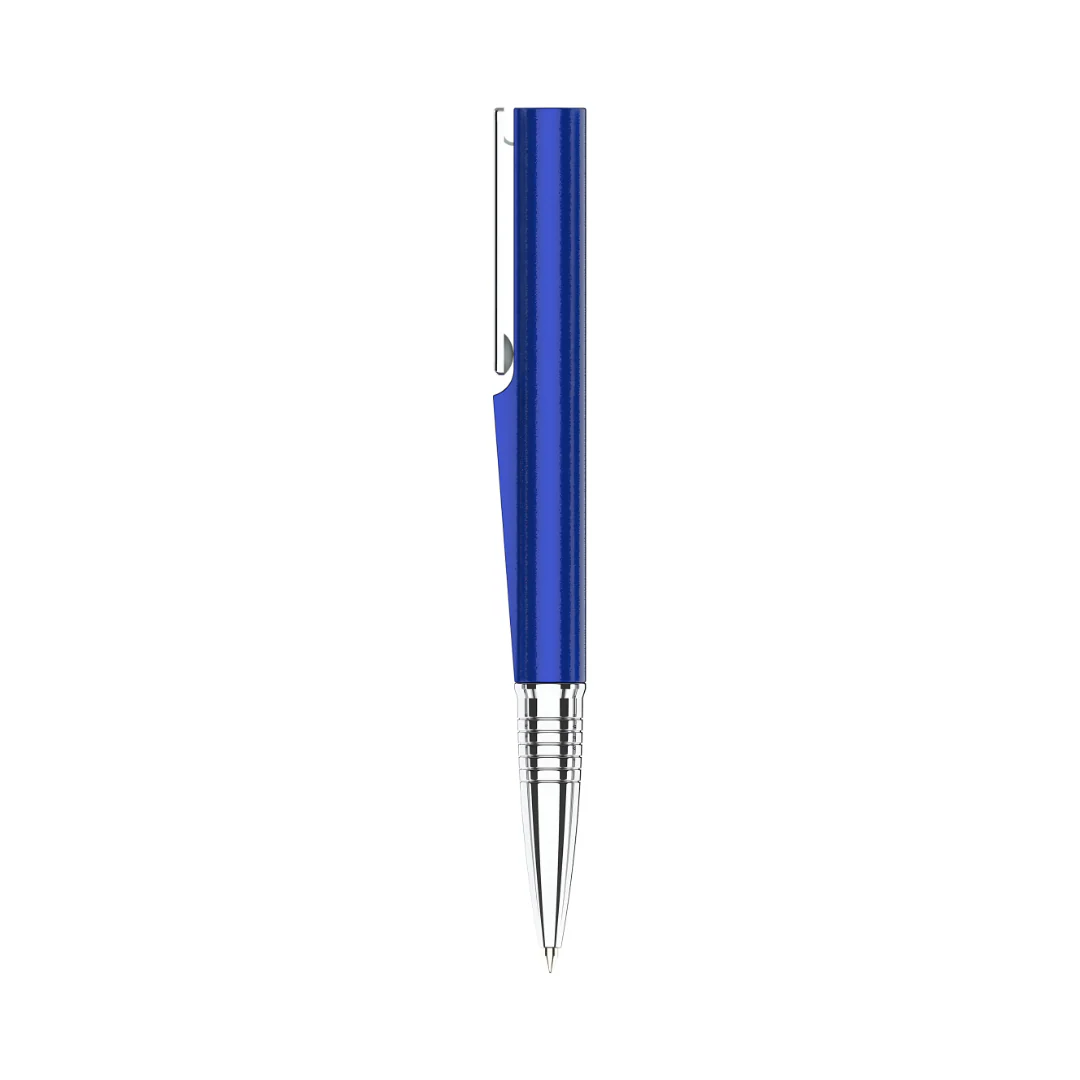 Evoque Signature Metal Ball Pen - Crafted with Swiss Excellence - Blue - Image 6