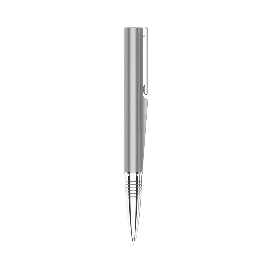 Evoque Signature Metal Ball Pen - Crafted with Swiss Excellence - Silver - Image 7