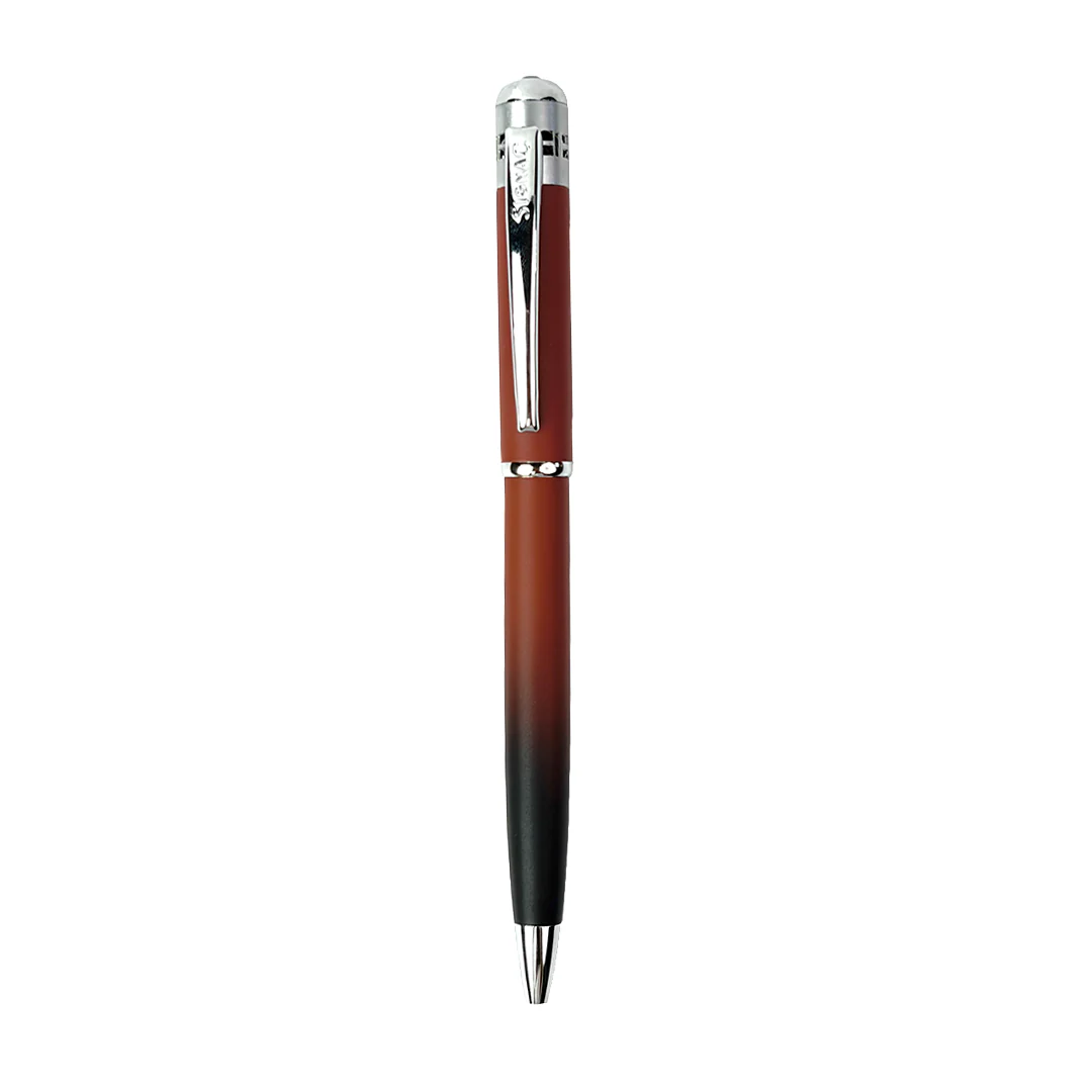 India's 1st - (Midnight Chocolate Fragrance Infused) Ombre Shade Metallic Ball Pen - Image 14