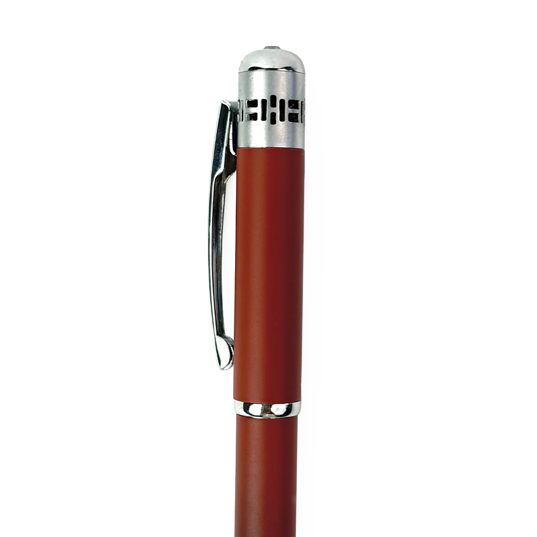 India's 1st - (Midnight Chocolate Fragrance Infused) Ombre Shade Metallic Ball Pen - Image 17