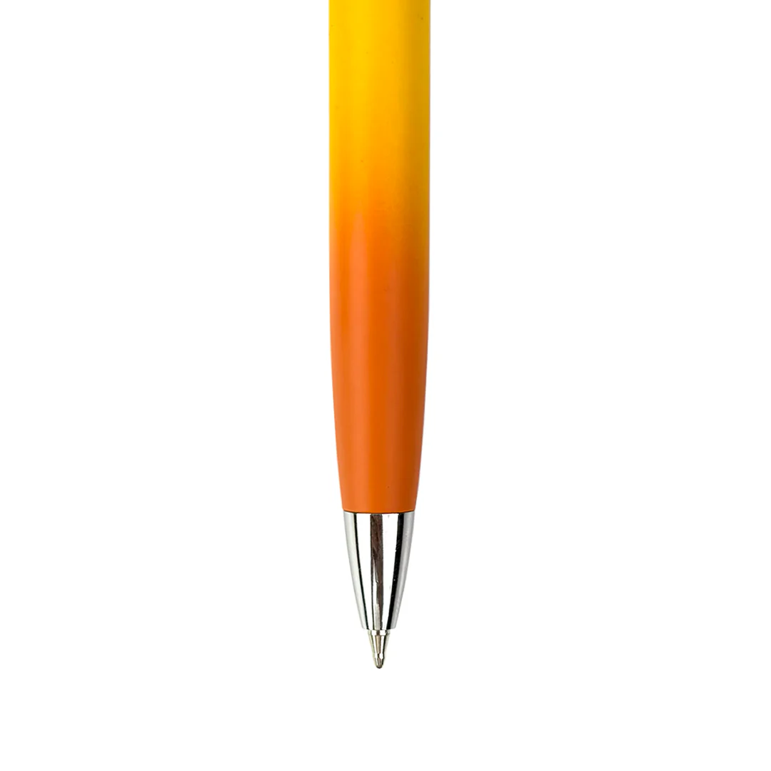 India's 1st - (Alphonso Mango Fragrance Infused) Ombre Shade Metallic Roller & Ball Pen Set - Image 27