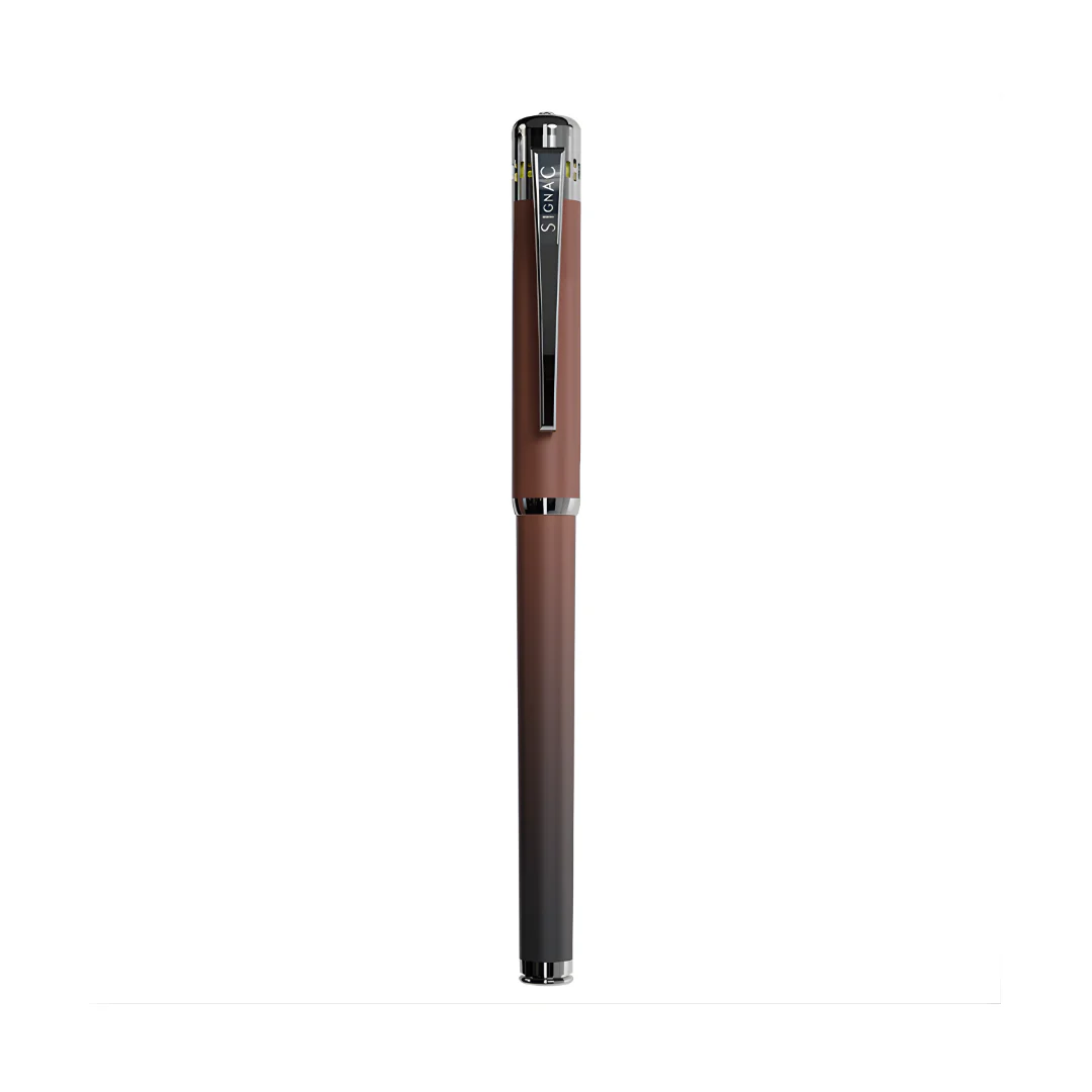 India's 1st - (Midnight Chocolate Fragrance Infused) Ombre Shade Metallic Roller Pen - Image 23
