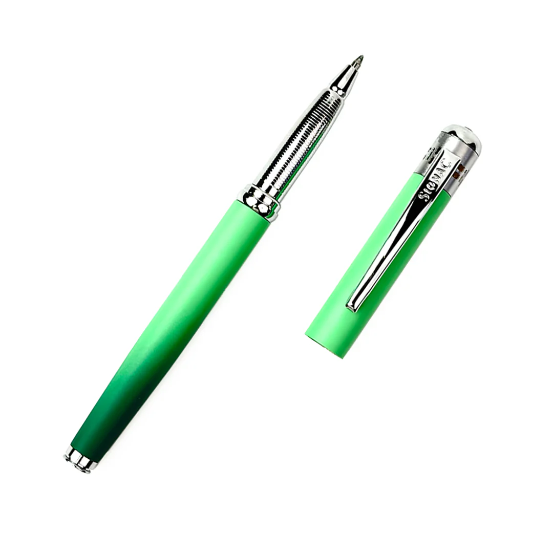 India's 1st - (Mint Fresh Fragrance Infused) Ombre Shade Metallic Roller Pen - Image 15
