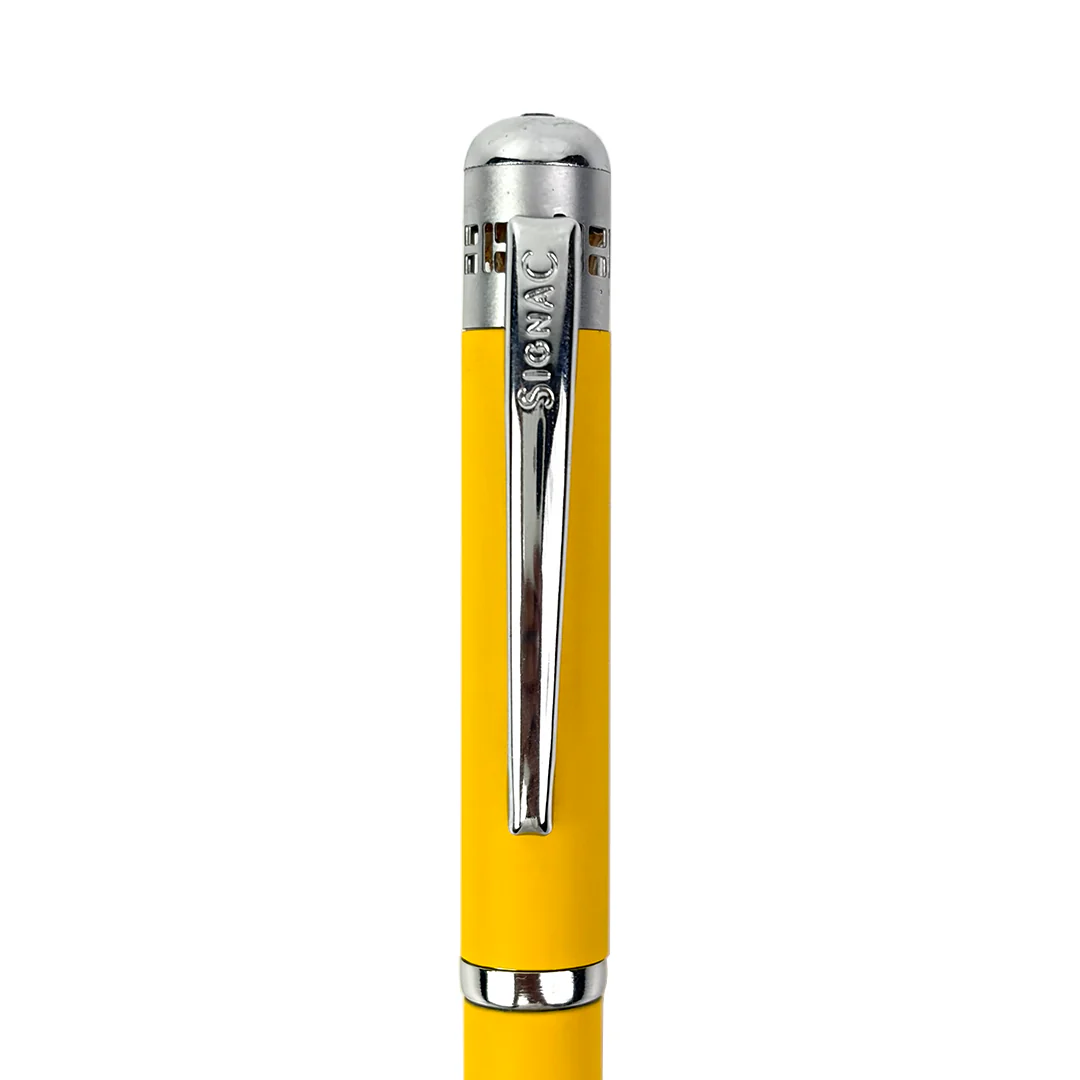 India's 1st - (Alphonso Mango Fragrance Infused) Ombre Shade Metallic Roller Pen - Image 18