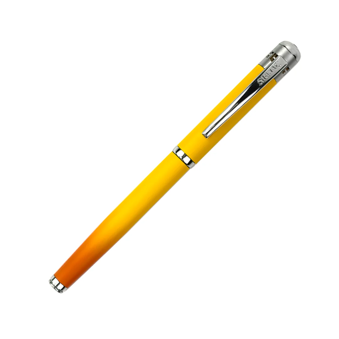 India's 1st - (Alphonso Mango Fragrance Infused) Ombre Shade Metallic Roller Pen - Image 14