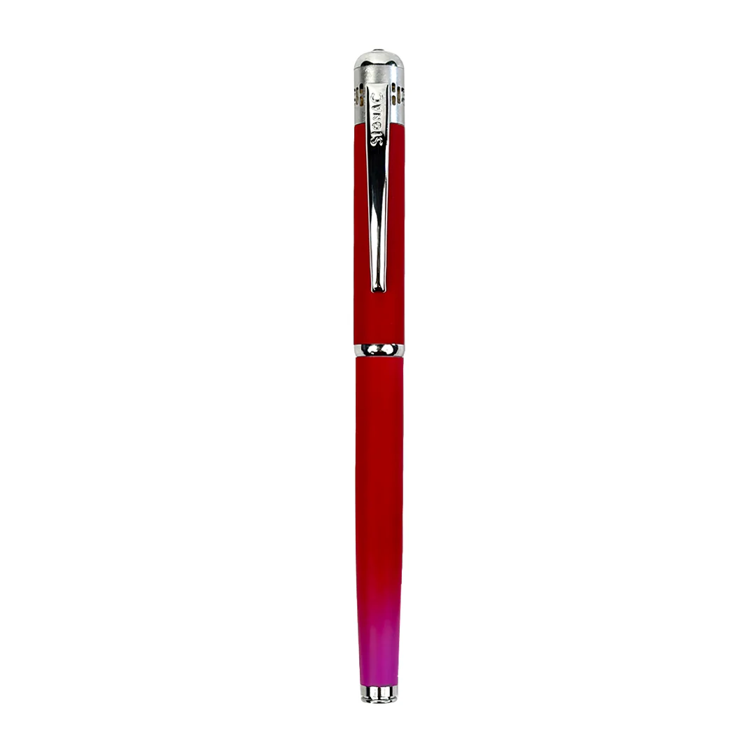India's 1st - (Rose Bloom Fragrance Infused) Ombre Shade Metallic Roller Pen - Image 13