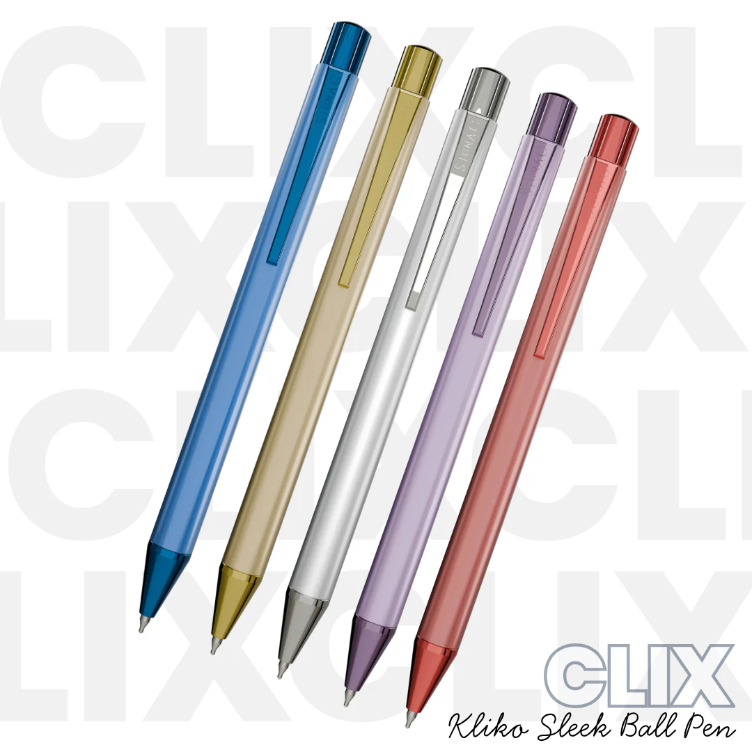Kliko Ball Pen - Blue - Image 3