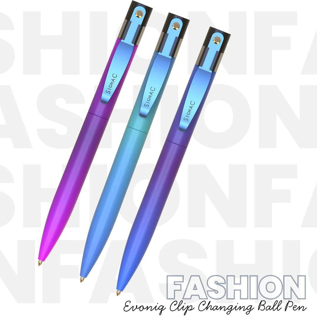 Northern Light Series Evoniq Dual Shade Ball Pen - Celestial Blush - Image 3