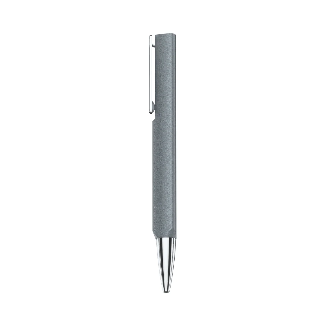 Octav Signature Tringular Metal Ball Pen - Crafted with Swiss Excellence - Grey - Image 8