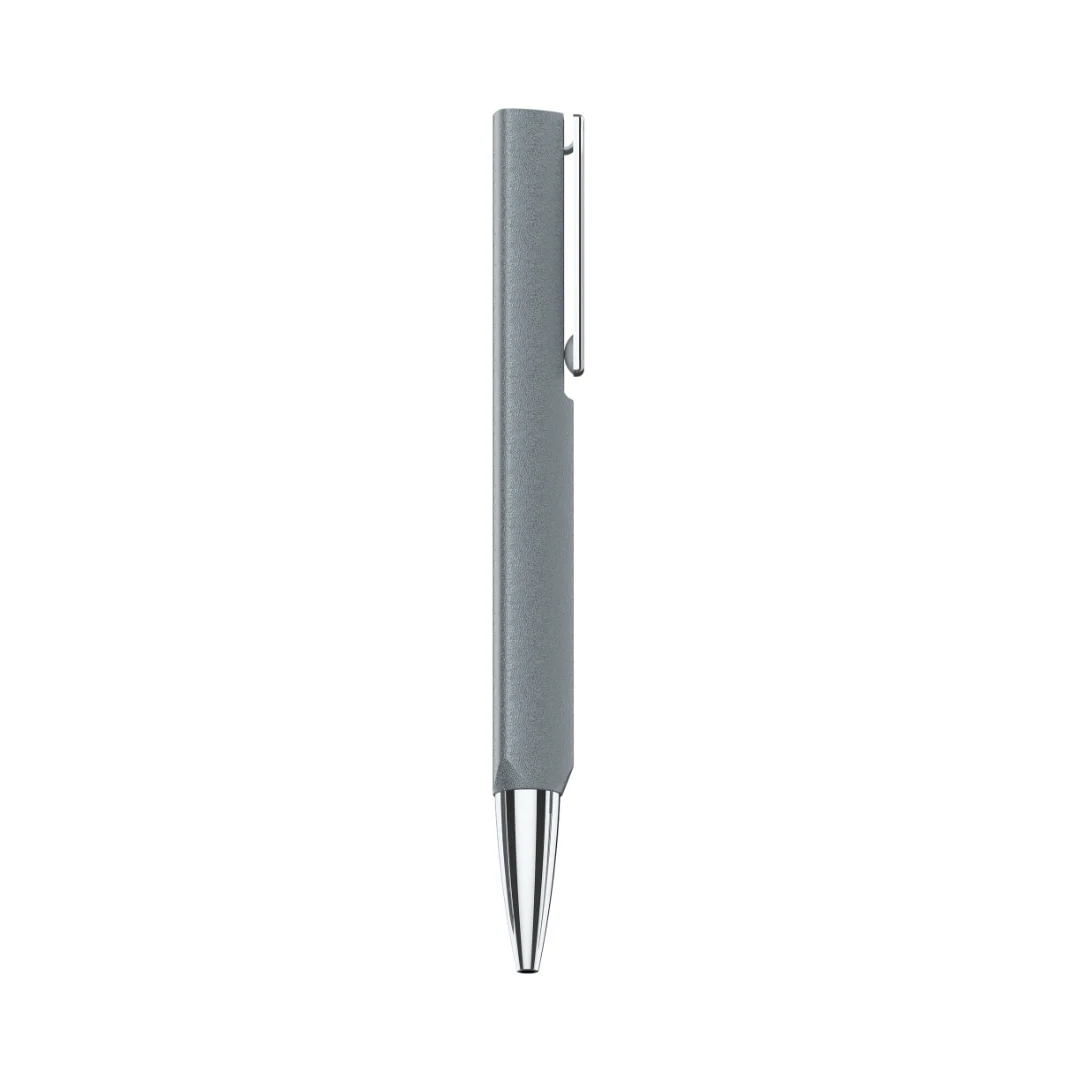 Octav Signature Tringular Metal Ball Pen - Crafted with Swiss Excellence - Grey - Image 9