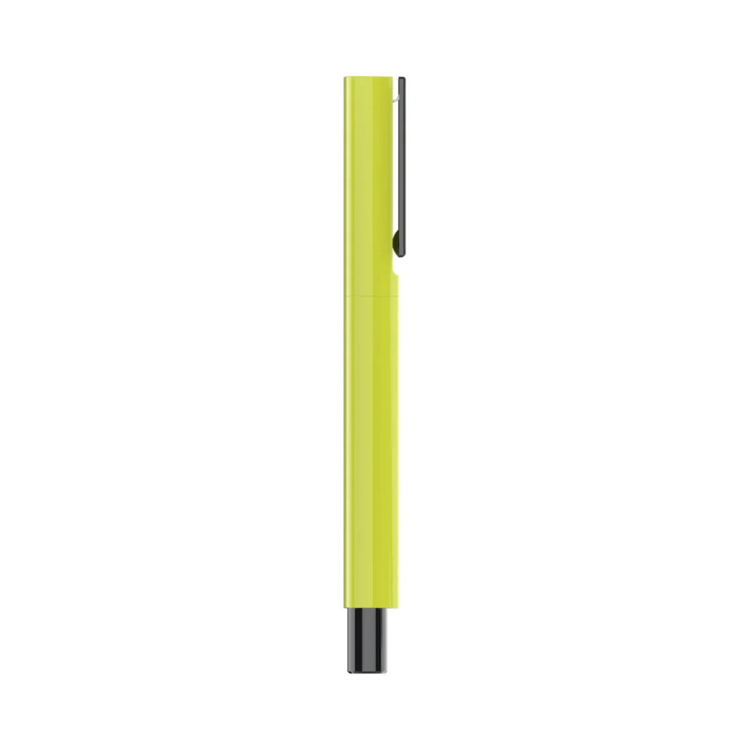 Octav Signature Tringular Metal Roller Pen - Crafted with Swiss Excellence - Yellow - Image 9