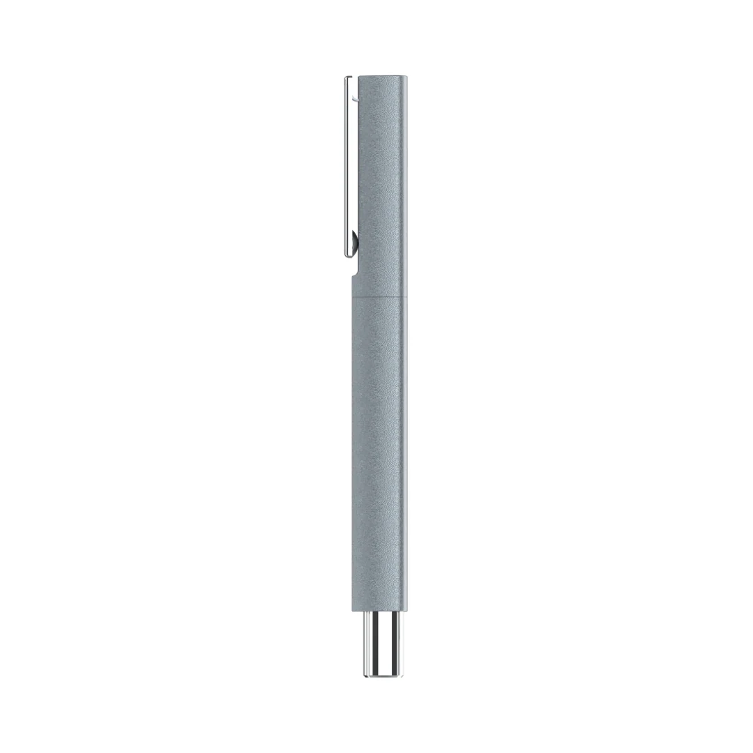 Octav Signature Tringular Metal Roller Pen - Crafted with Swiss Excellence - Grey - Image 11