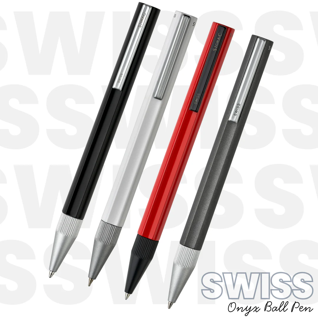 Onyx Ball Pen - Black - Image 3