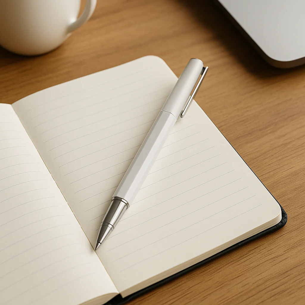 Onyx Roller Pen - White - Image 15