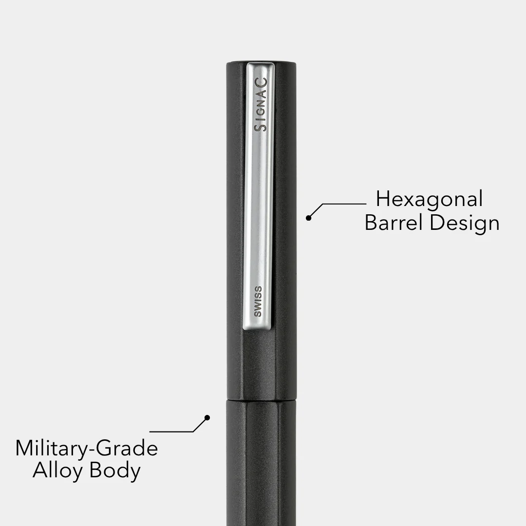 Onyx Roller Pen - White - Image 4