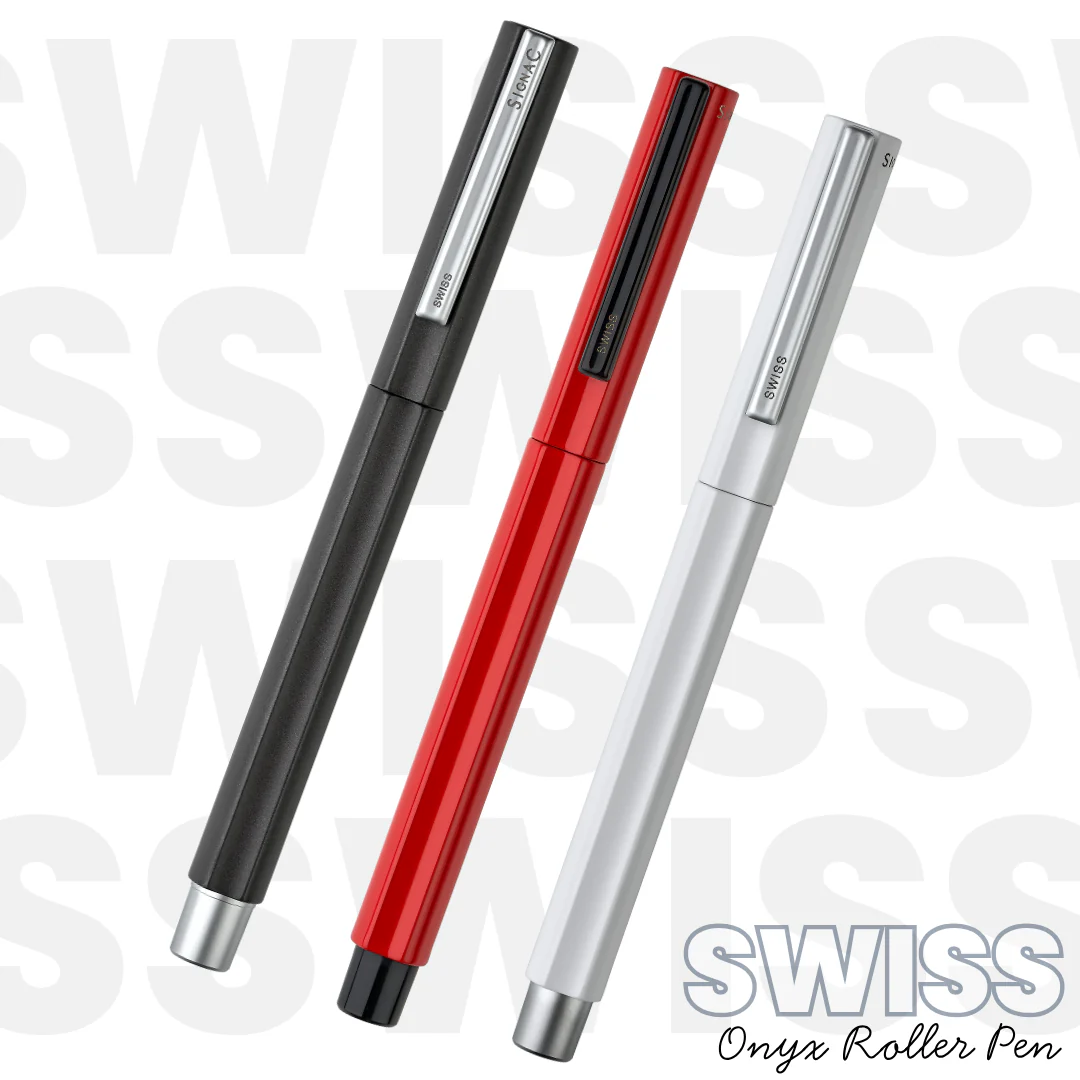 Onyx Roller Pen - White - Image 3