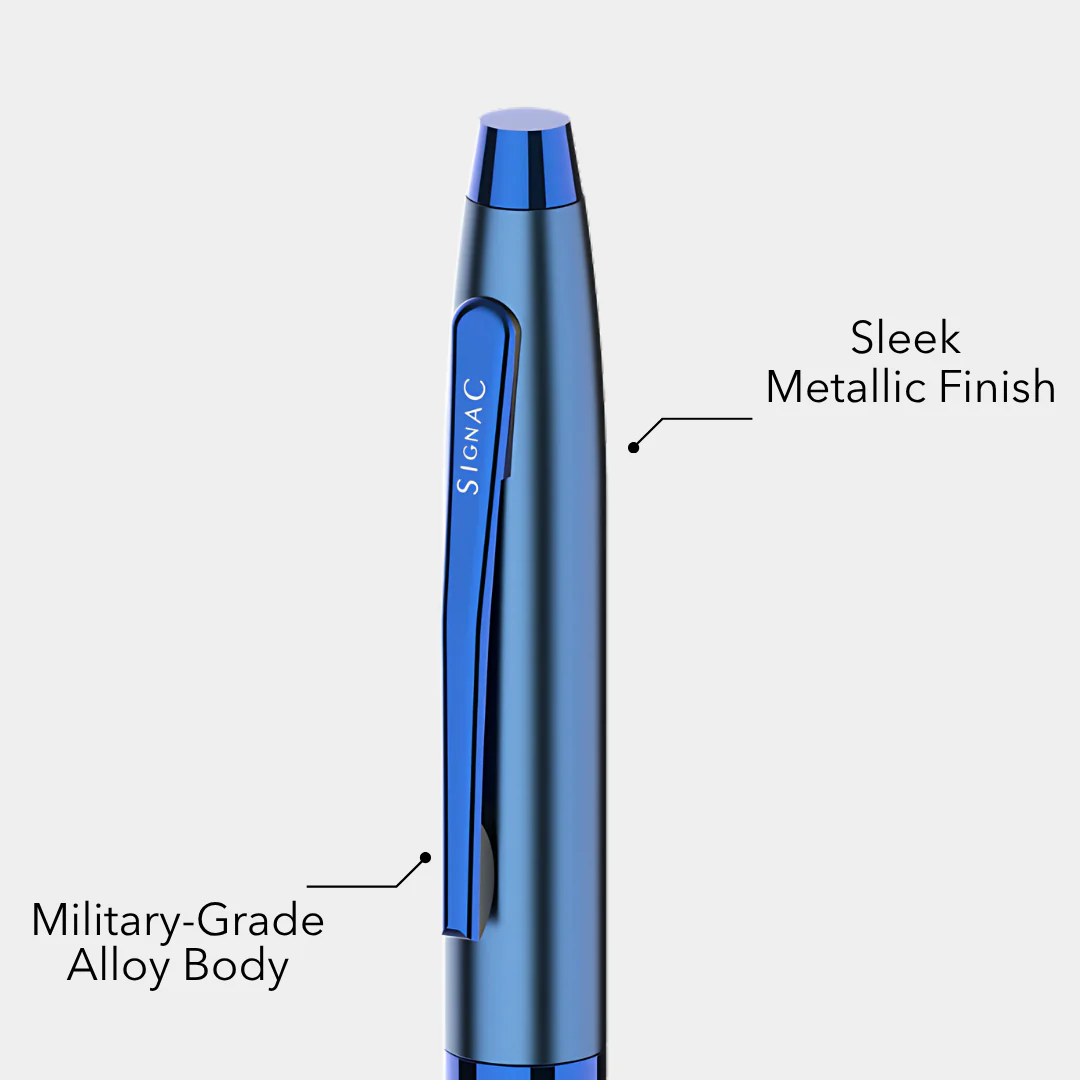 Midnight Brew Coffee Fragrance Kiger Metal Roller Pen with Extra Coffee Refill - Image 7