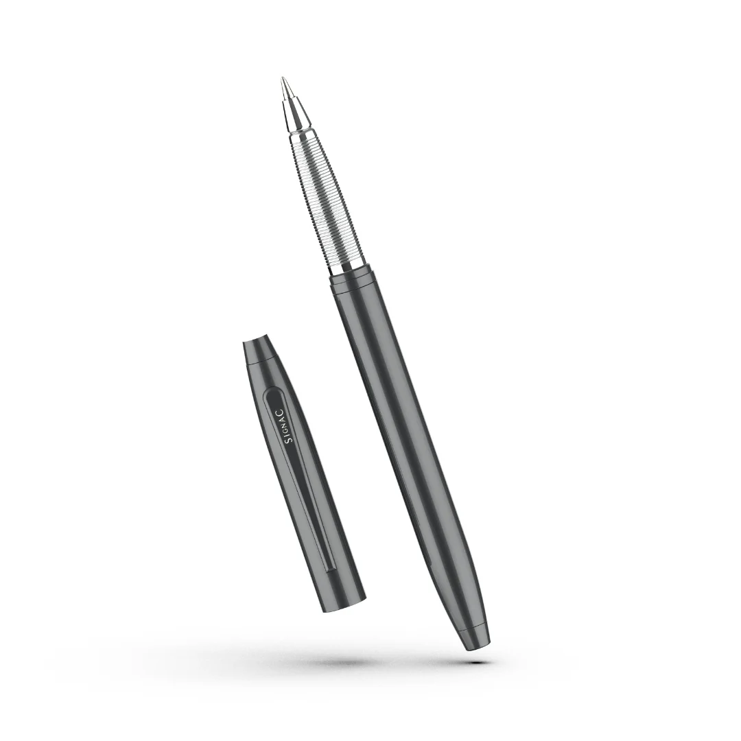 Charcoal Roast Coffee Fragrance Kiger Metal Roller Pen with Extra Coffee Refill - Image 9
