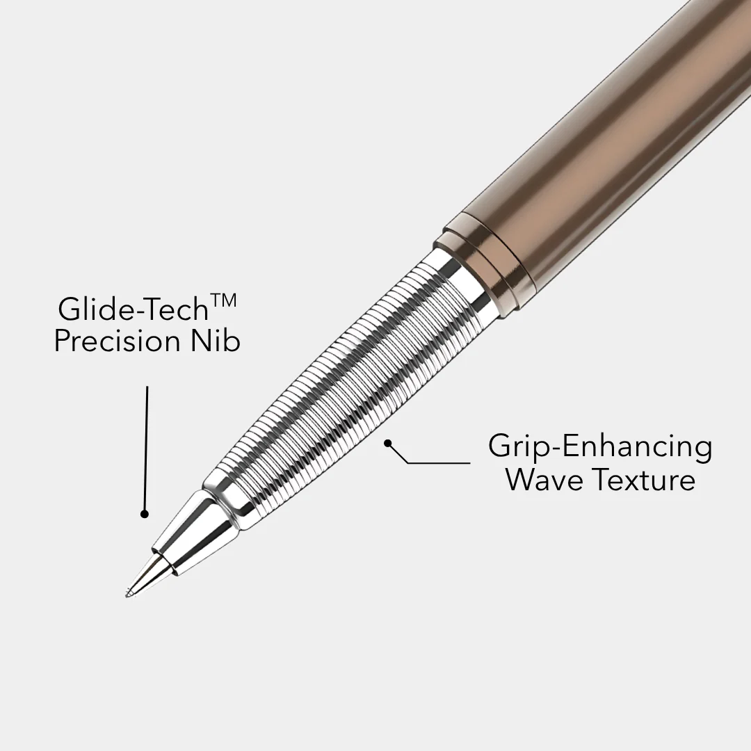 Cappuccino Coffee Fragrance Kiger Metal Roller Pen with Extra Coffee Refill - Image 5