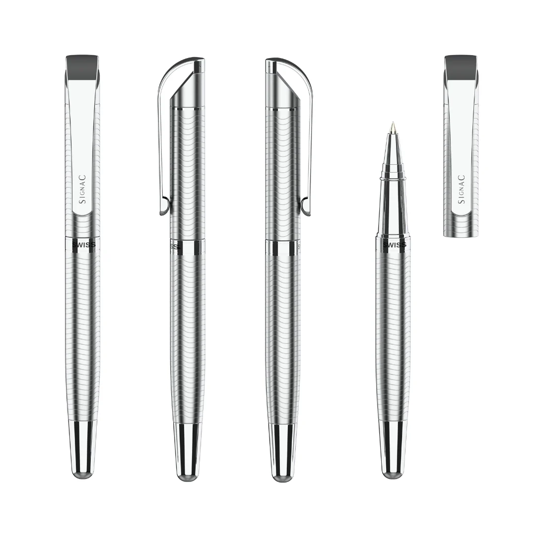 S-Class Signature Metal Roller Pen - Crafted with Swiss Excellence - Satin - Image 11