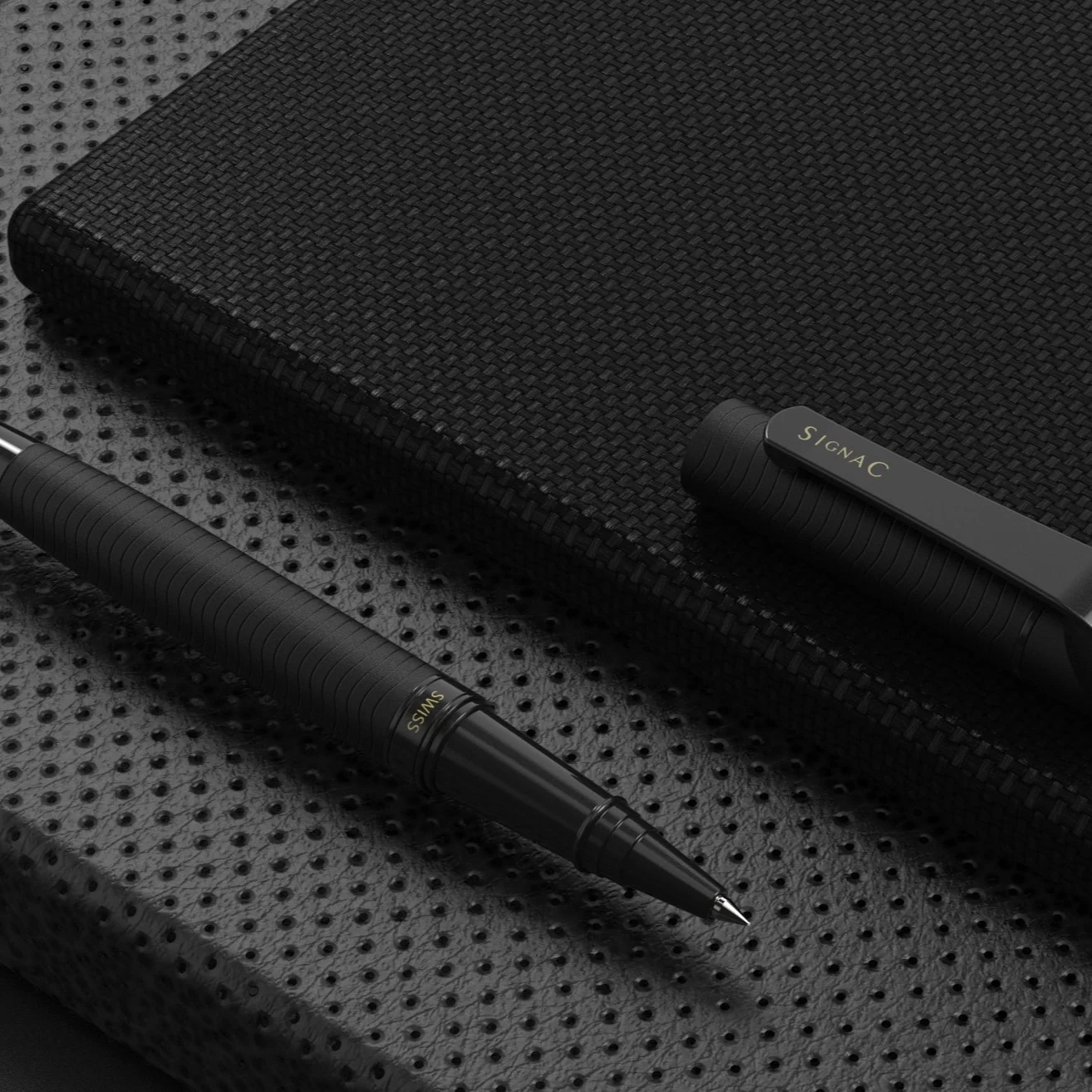 S-Class Signature Metal Roller Pen - Crafted with Swiss Excellence - Carbon Black - Image 13
