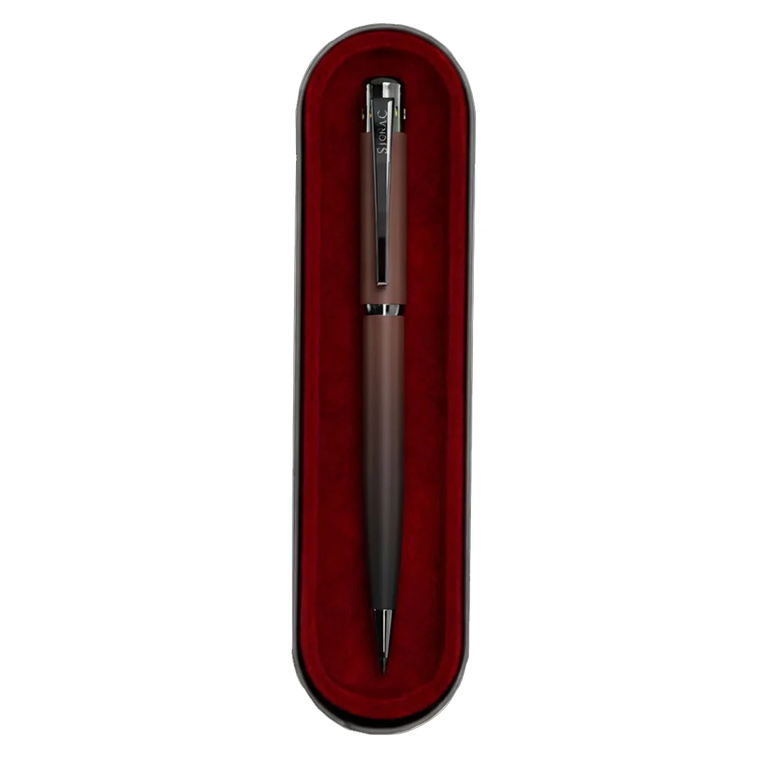 India's 1st - (Midnight Chocolate Fragrance Infused) Ombre Shade Metallic Ball Pen - Image 22