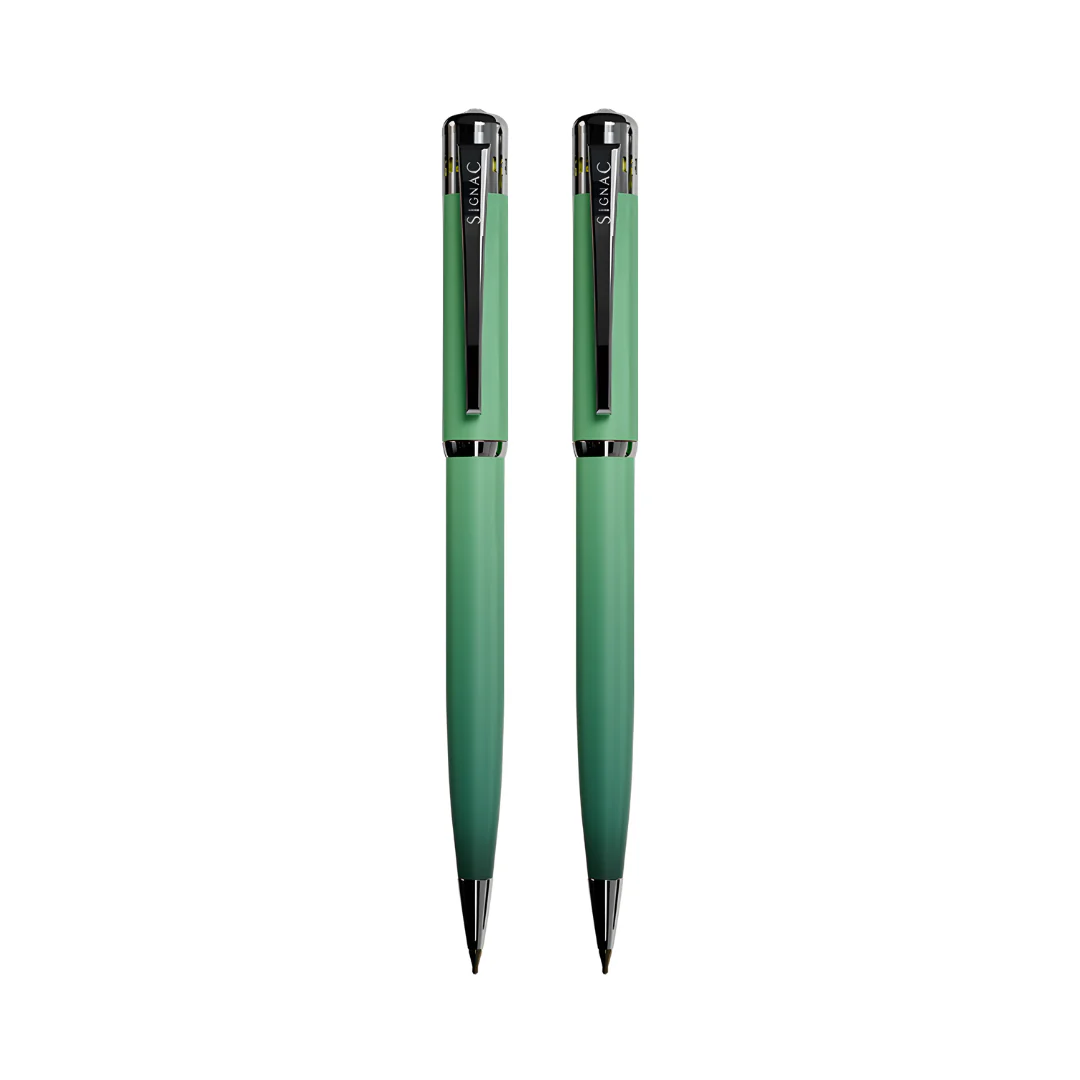 India's 1st - (Mint Fresh Fragrance Infused) Ombre Shade Metallic Ball Pen - Image 24