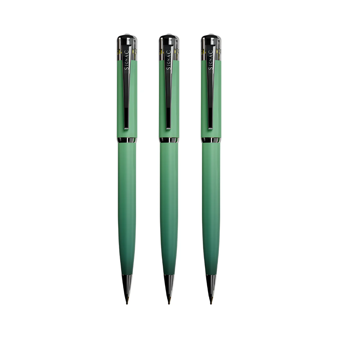 India's 1st - (Mint Fresh Fragrance Infused) Ombre Shade Metallic Ball Pen - Image 25