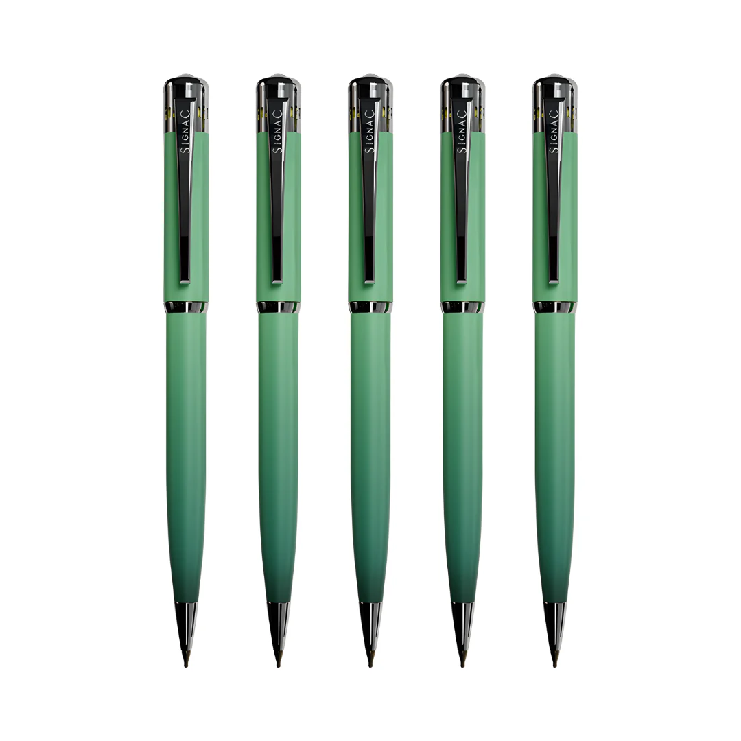 India's 1st - (Mint Fresh Fragrance Infused) Ombre Shade Metallic Ball Pen - Image 26