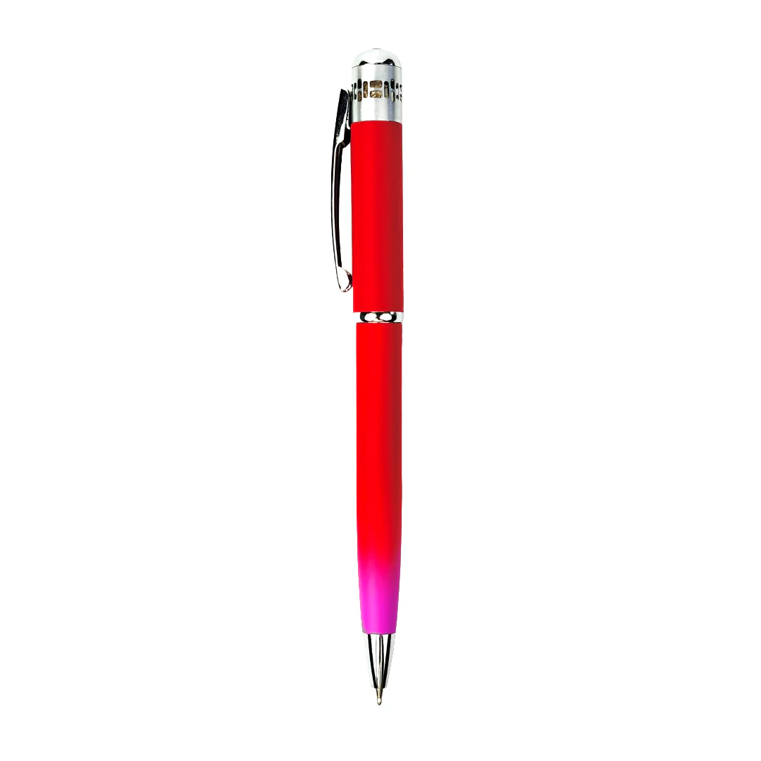 India's 1st - (Rose Bloom Fragrance Infused) Ombre Shade Metallic Ball Pen - Image 18