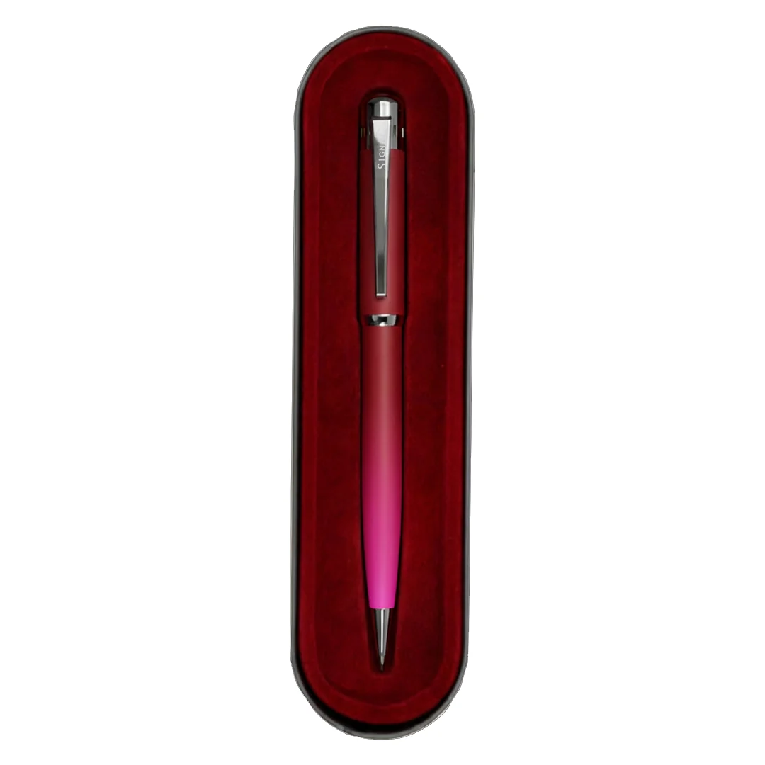 India's 1st - (Rose Bloom Fragrance Infused) Ombre Shade Metallic Ball Pen - Image 22