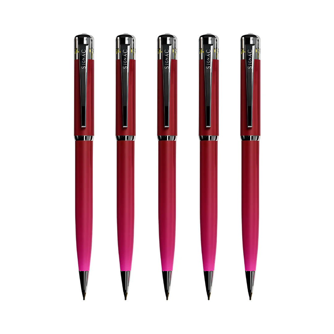India's 1st - (Rose Bloom Fragrance Infused) Ombre Shade Metallic Ball Pen - Image 26
