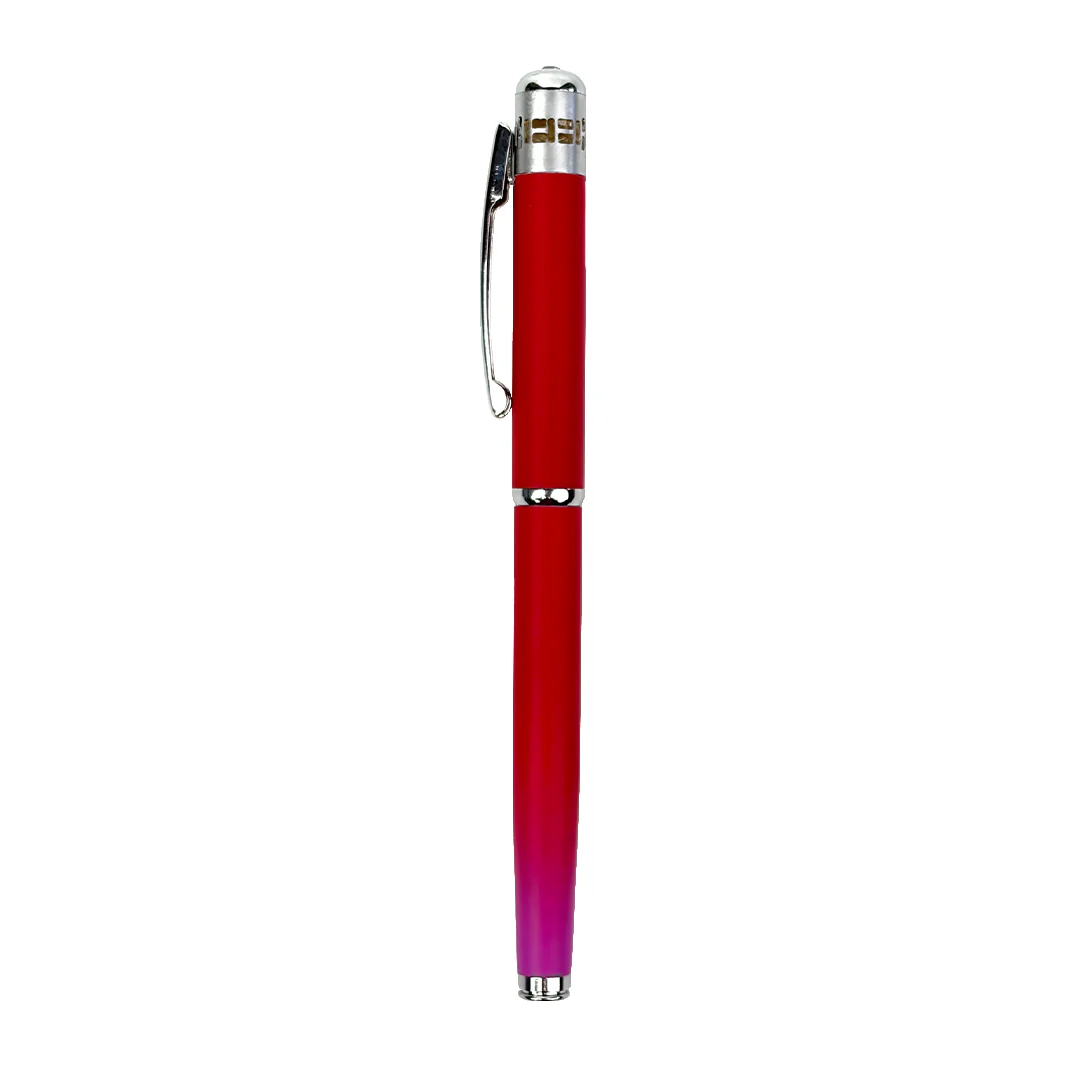 India's 1st - (Rose Bloom Fragrance Infused) Ombre Shade Metallic Roller Pen - Image 21