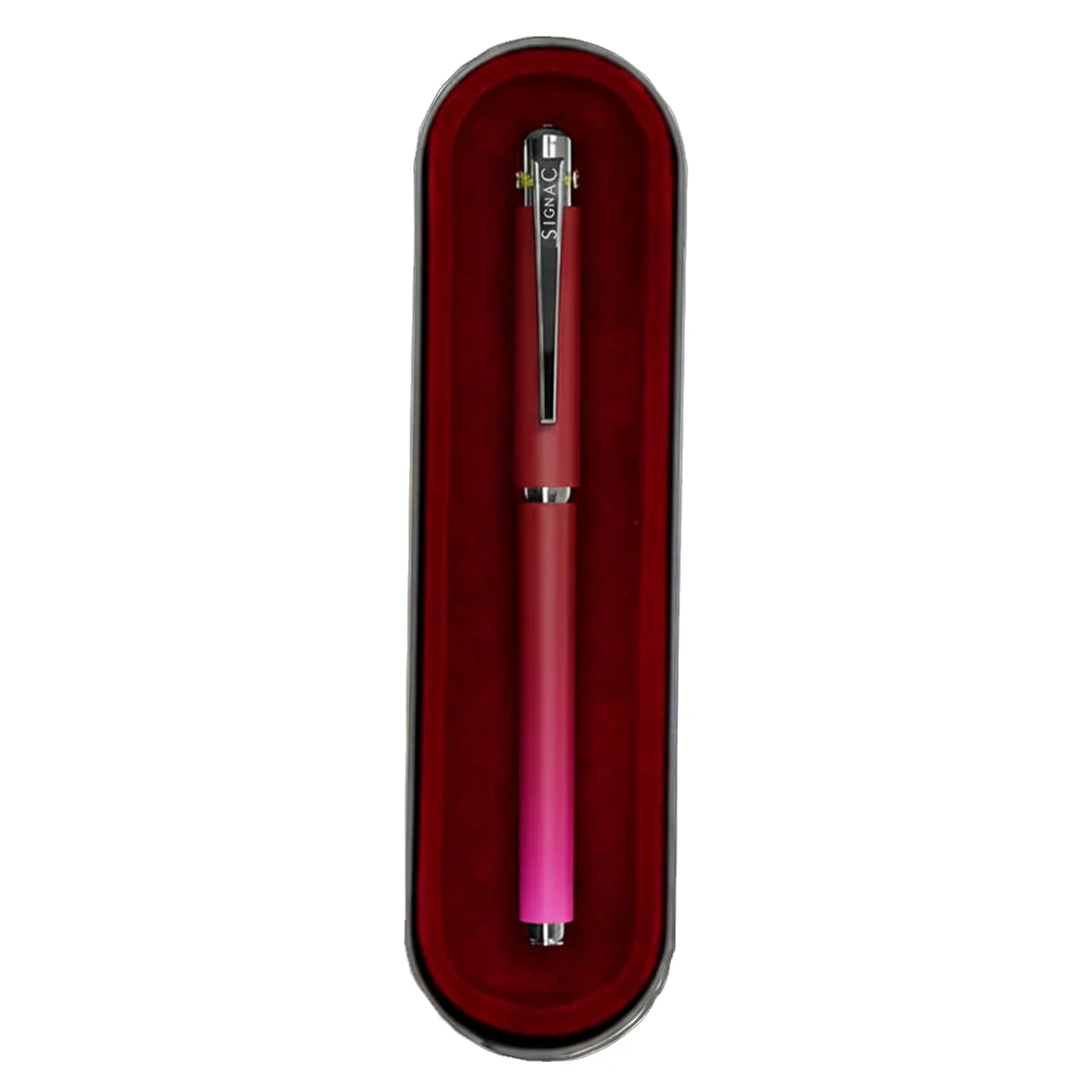 India's 1st - (Rose Bloom Fragrance Infused) Ombre Shade Metallic Roller Pen - Image 25