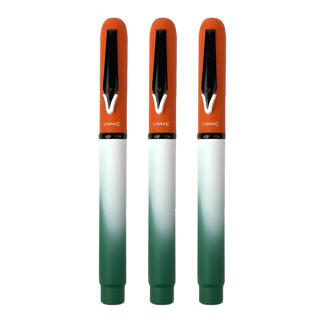 Signac Tiranga MagSnap Roller Pen - T20 Worldcup Winner Edition (Set of 3)