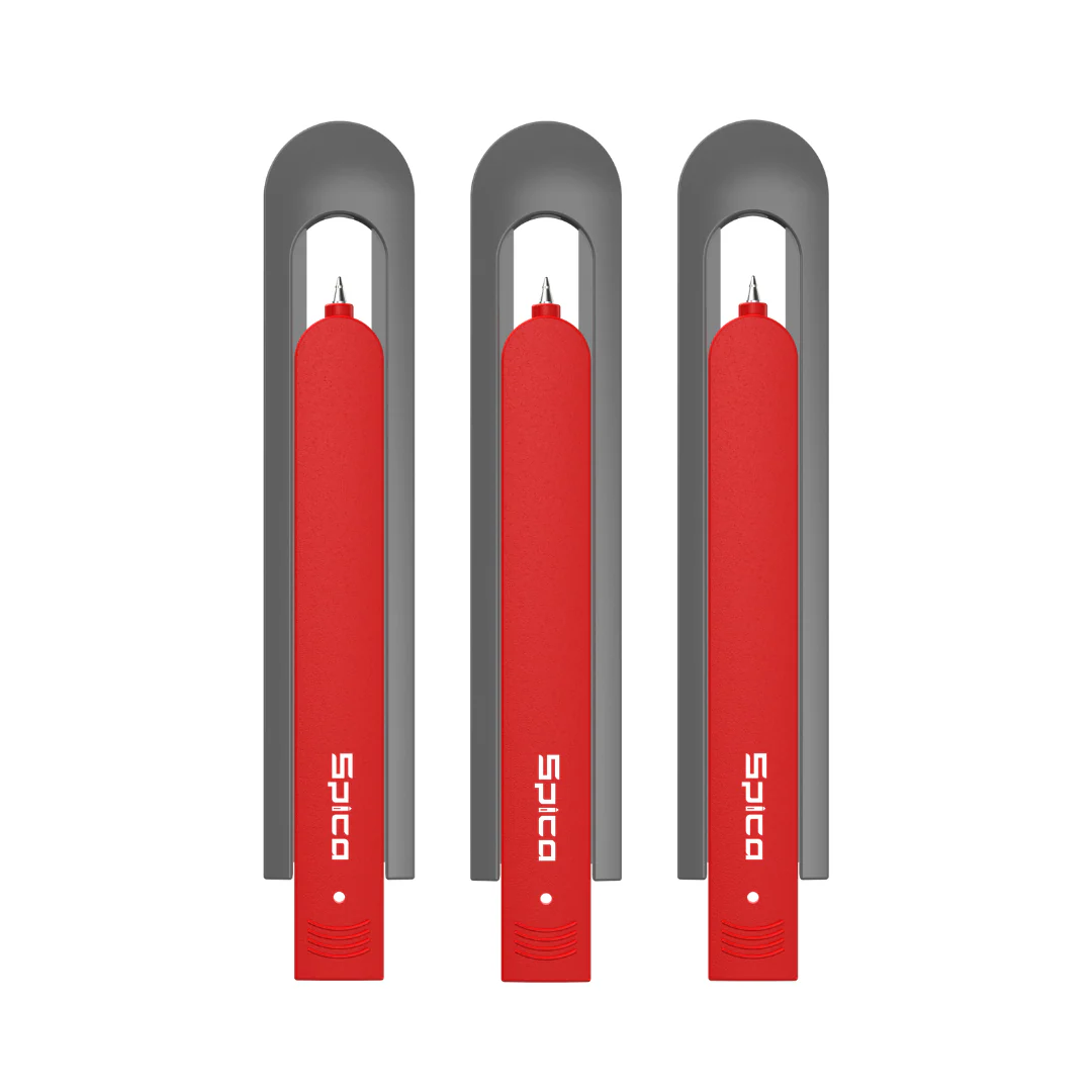 Spica SlidePro Multipurpose Utility Ball Pen - Red - Image 29