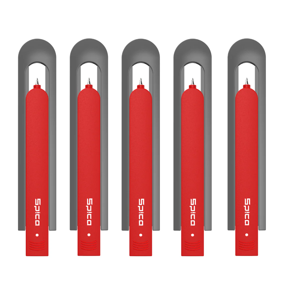 Spica SlidePro Multipurpose Utility Ball Pen - Red - Image 30