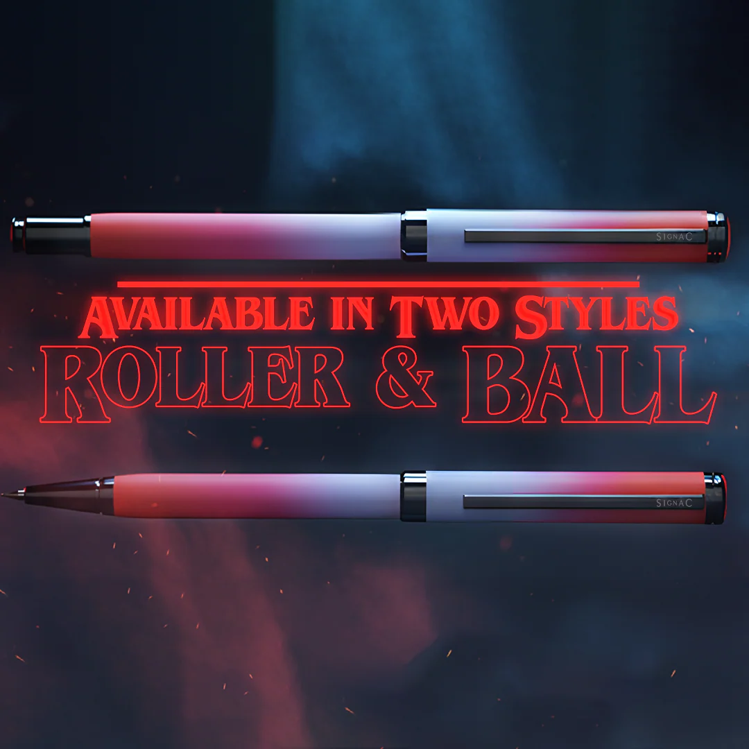 Upside Write Limited Edition Dual Shade Metallic Roller & Ball Pen Set - Image 5