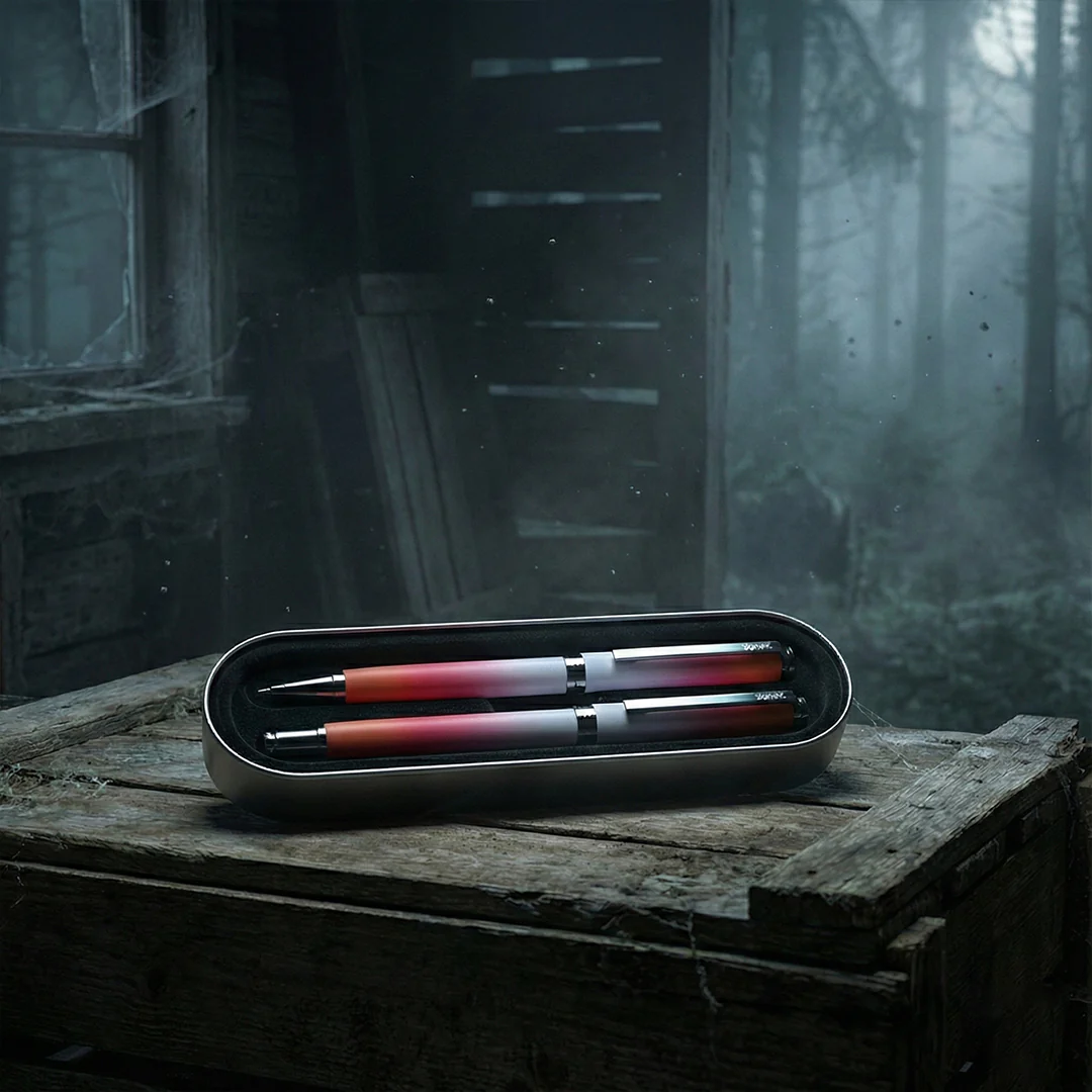 Upside Write Limited Edition Dual Shade Metallic Roller & Ball Pen Set - Image 8
