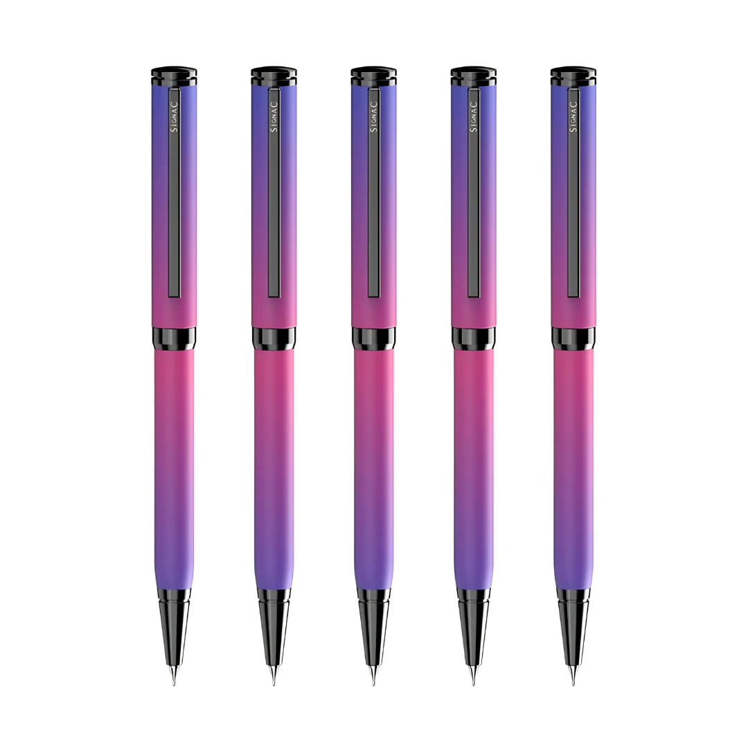 Northern Light Series Dual Shade Premium Metallic Ball Pen with Matte Finish - Aurora Dawn - Image 19