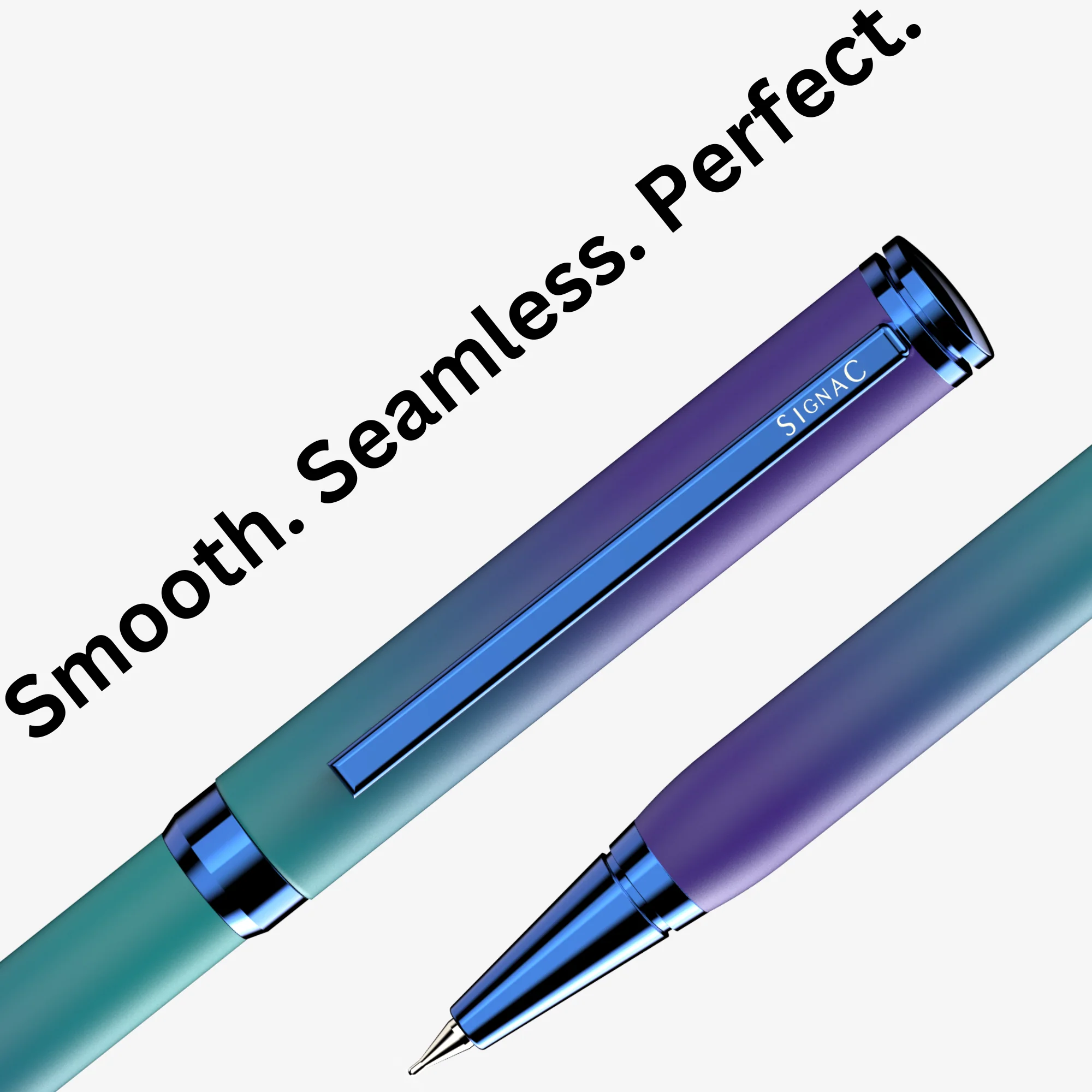 Northern Light Series Dual Shade Premium Metallic Roller & Ball Pen Set with Matte Finish - Arctic Glow - Image 20