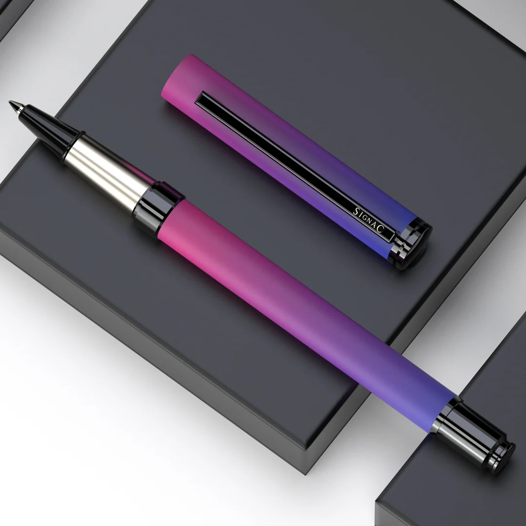 Northern Light Series Dual Shade Premium Metallic Roller Pen with Matte Finish - Aurora Dawn - Image 11