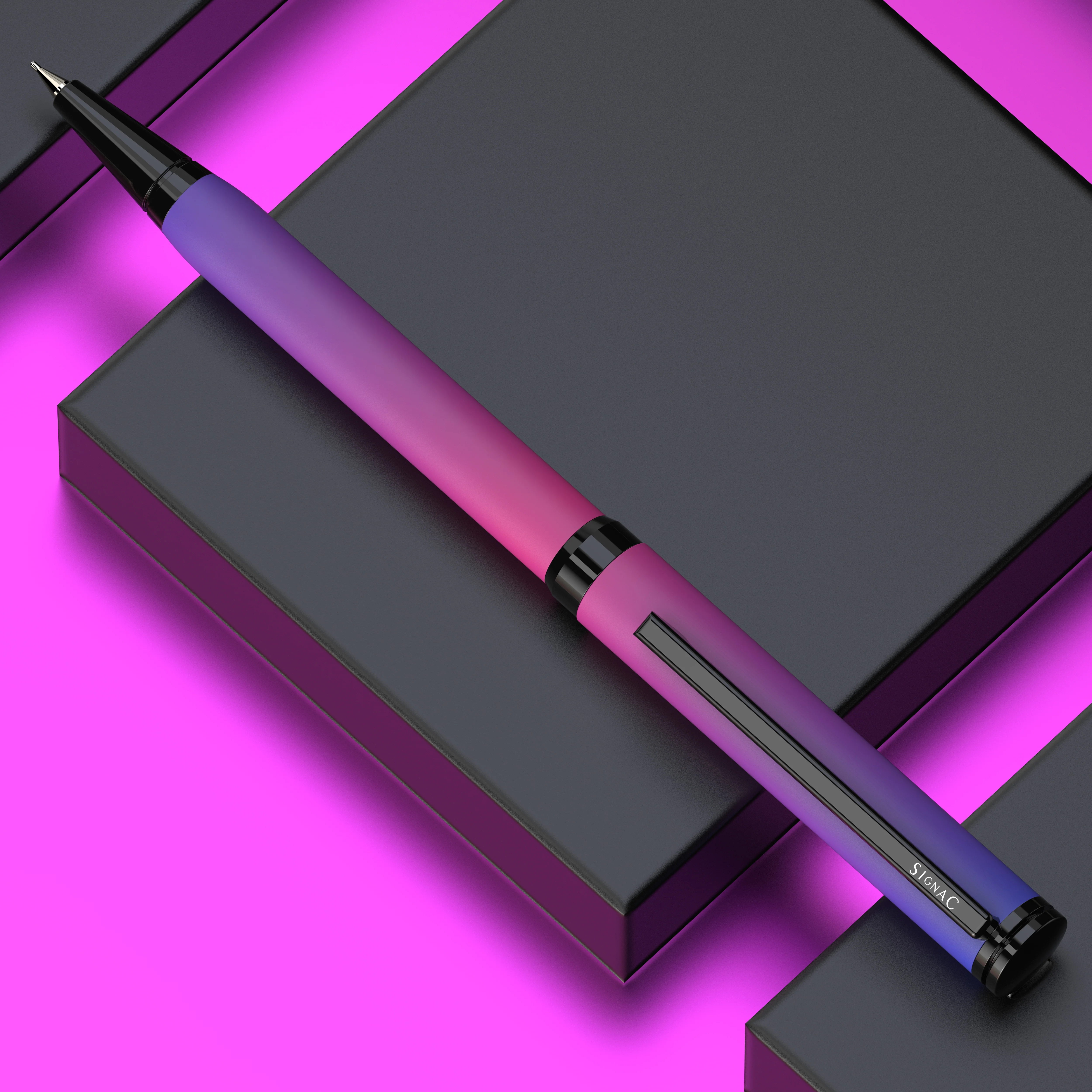 Northern Light Series Dual Shade Premium Metallic Ball Pen with Matte Finish - Aurora Dawn - Image 12