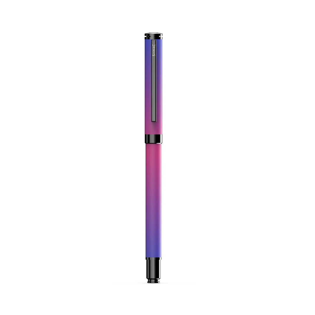 Northern Light Series Dual Shade Premium Metallic Roller Pen with Matte Finish - Aurora Dawn